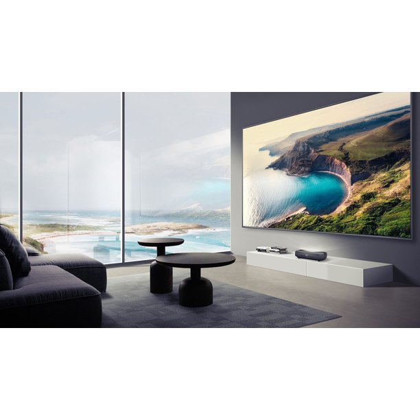 Hisense L9G Series Trichromal Laser TV Bundle w/ 100'' Tv Screen ALR Cinema Screen, Projector & TV Stand (120L9G) - Free Shipping