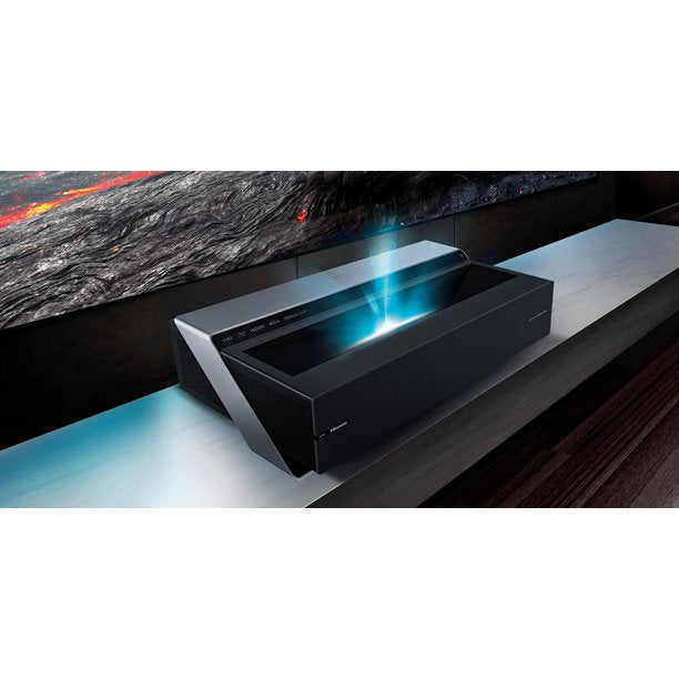 Hisense 120" Laser Tv 4K L5G Series Smart Laser TV Bundle w/ 100'' ALR Cinema Screen, Projector & TV Stand - Free Shipping