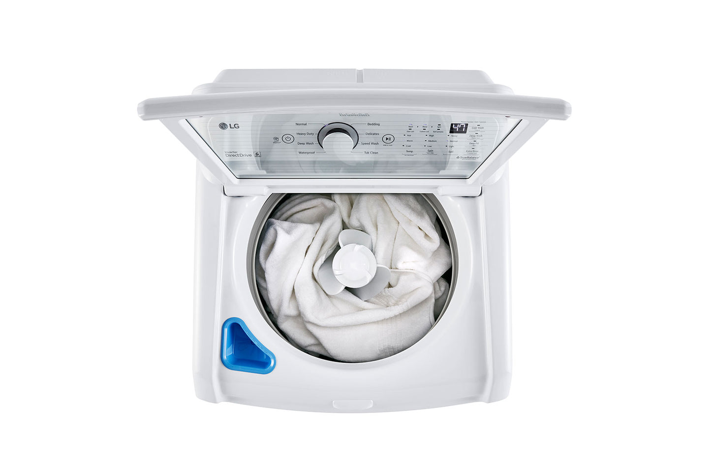 4.3 cu. ft. Ultra Large Capacity Top Load Washer with 4-Way™ Agitator & TurboDrum™ Technology