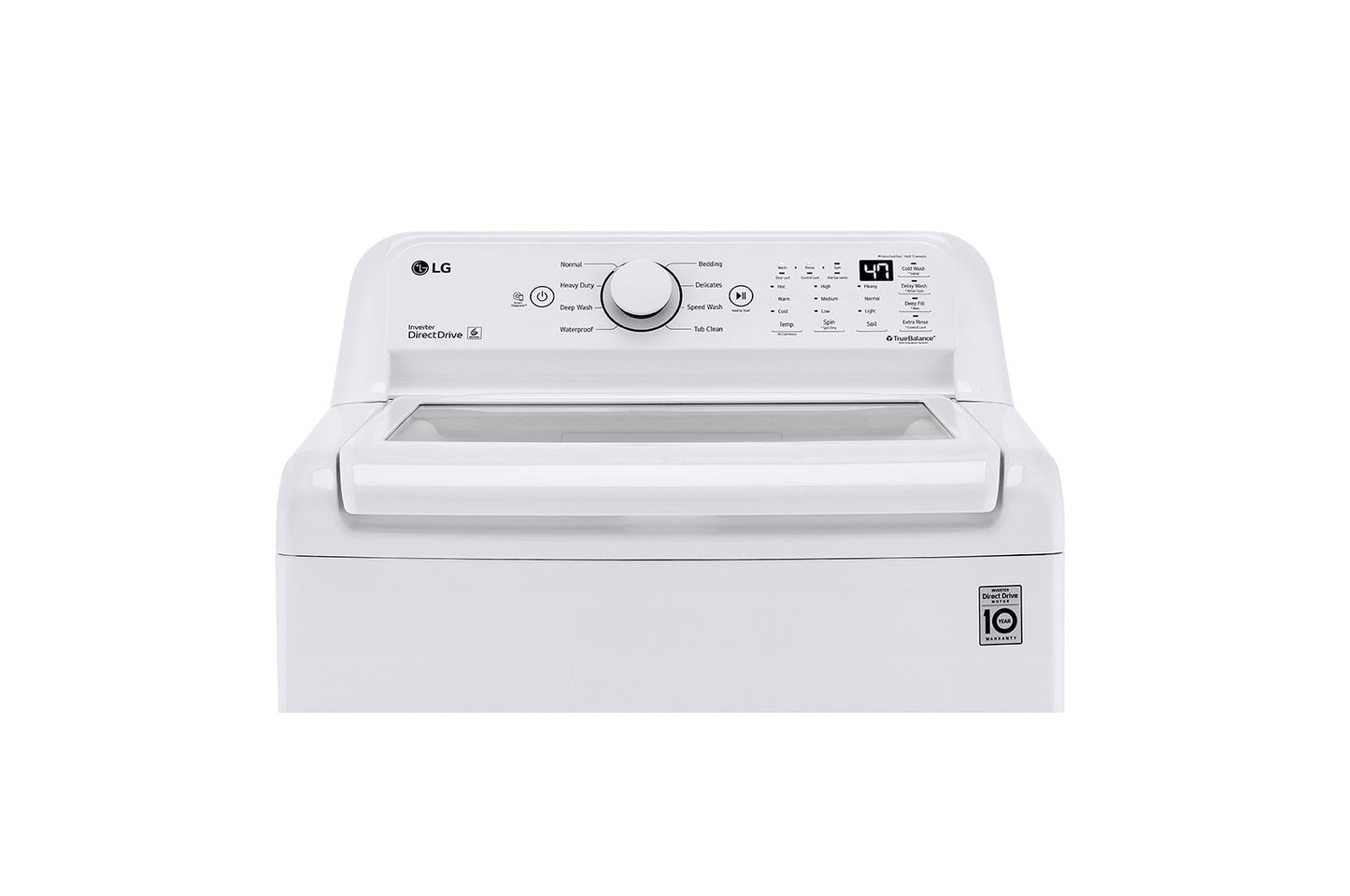 4.3 cu. ft. Ultra Large Capacity Top Load Washer with 4-Way™ Agitator & TurboDrum™ Technology