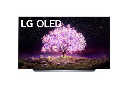 LG C1 77 inch Class 4K Smart OLED TV w/AI ThinQ® (76.7'' Diag)